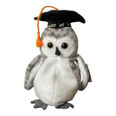 Beanie Babies Baby -    Ty Wiser The Owl Graduate Graduation Plush