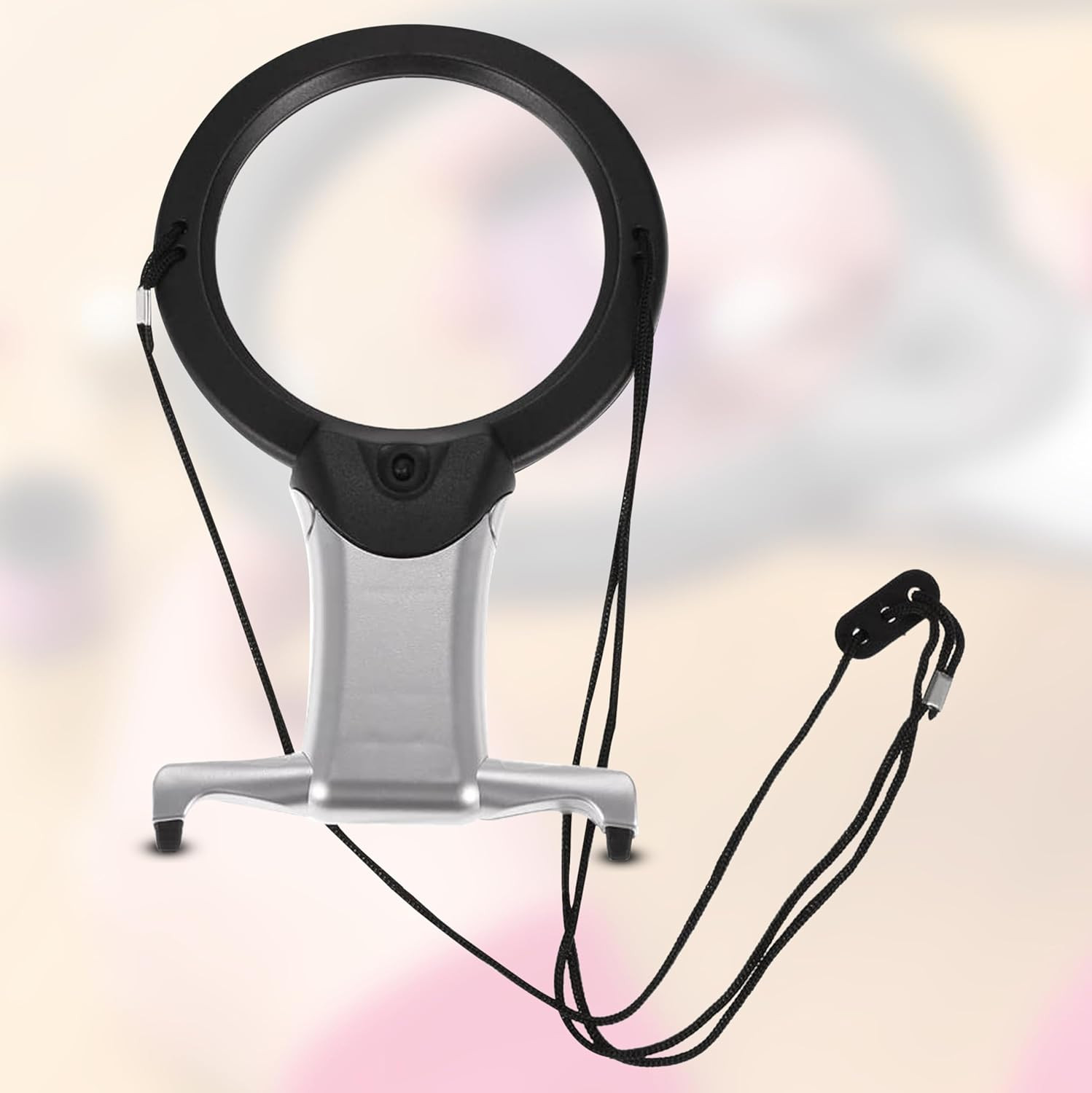 ARSUK Neck and Desk Magnifier – Lightweight Magnifying Glass for Reading, Sewing