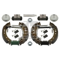 2X Bremsbackensatz Hinten FüR Peugeot 1007 KM 1.4 05 Bis 26 Febi KFU KFV