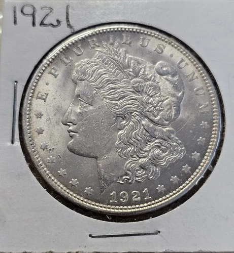 Morgan Silver Dollar 1921 0.9 Fine Silver