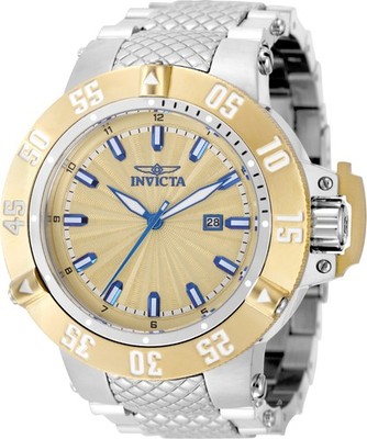 Invicta Herren Subaqua Quarzuhr 50mm IN-50053 Edelstahl Armband
