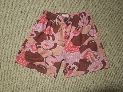 Eric Emanuel EE Basic Shorts Love Hearts Art All Over Retro M