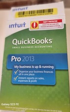 Intuit QuickBooks Pro 2013 Small Business Accounting Software used
