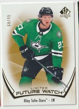 2021-22 SP AUTHENTIC FUTURE WATCH LIMITED GOLD RILEY TUFTE 68/99 DALLAS STARS