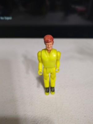 MATCHBOX LESNEY VTG 70's MAC MOBILE ACTION COMMAND 3'' Yellow Figure