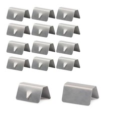 12 PCS Car Wind Deflector Clips, Stainless Steel Wind and Rain Deflector