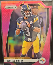 2024 Panini Prizm Pink Prizm Russell Wilson #240 Pittsburgh Steelers