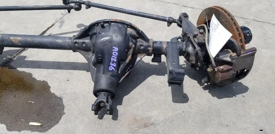 1970 JEEP CJ5 COMPLETE FRONT AXLE DIFFERENTIAL CARRIER 3.73 RATIO DISC BRAKE Foto 3 de 4