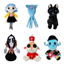 Spooky Plush Doll Kawaii Cartoon Cat Soft Toy Cute Kids Gift Decor Set Figure