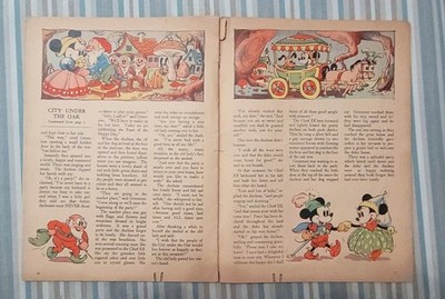 Mickey Mouse Magazine #11 SCARCE Disney 1937 GD PLATINUM-AGE