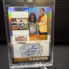 2025 Honors / 2024 Panini Contenders Troy Polamalu On-Card Auto Canton /100 BH