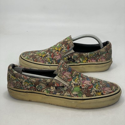 Super Mario Bros Nintendo Vans Size 12 Vans X Nintendo Super Mario