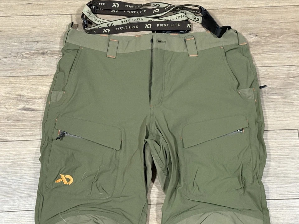 Brand New First Lite Corrugate Foundry Pants Conifer Green Mens Size 38 x 35 NWT - Image 2 of 4