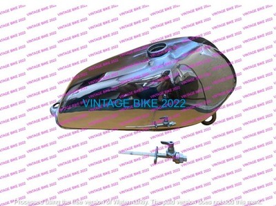 YAMAHA XT 500 TT ALUMINIUM 1980 FUEL PETROL TANK NEW MODEL+TAP/COMPATIBLE FOR