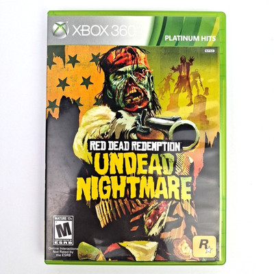 Red Dead Redemption: Undead Nightmare (Xbox 360, 2010) CIB Complete Map Poster
