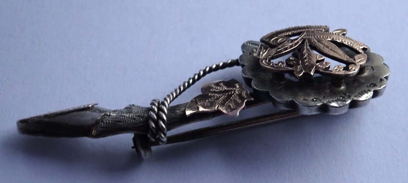 Fabulous Victorian solid sterling silver & rose g… - image 4