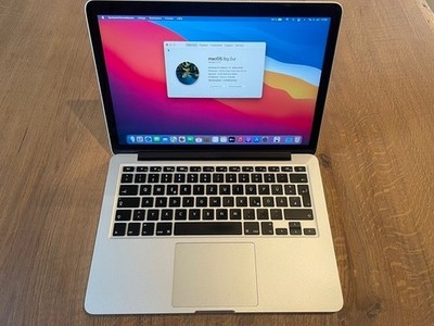 Apple MacBook Pro A1502 Bj 2014 13  i5,2,6GHz 256GB,8GB mit org.Ladegerät u. OVP