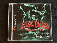 Evil Dead: Hail to the King for Sega Dreamcast with Manual Perfect Condition