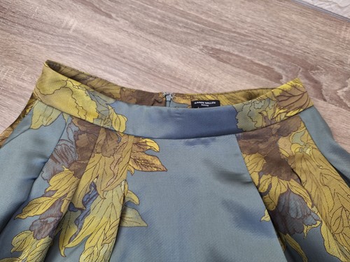 Karen Millen Floral Jacquard Woven Cropped Jacket & Maxi Prom Skirt Suit 12-14 - Picture 21 of 23