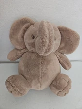 YNM Weighted Elephant Plush Stuffed Animal Brown Tan 2 Pounds