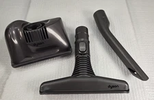 Dyson Gray 3pc Vacuum Tool Kit Hard Floor Upholstery Crevice Attachment Set