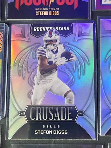 Stefon Diggs (14) Card Lot Vikings/Texans - Inserts, Holos, Parallels-Many Sets - Imagen 9 de 15