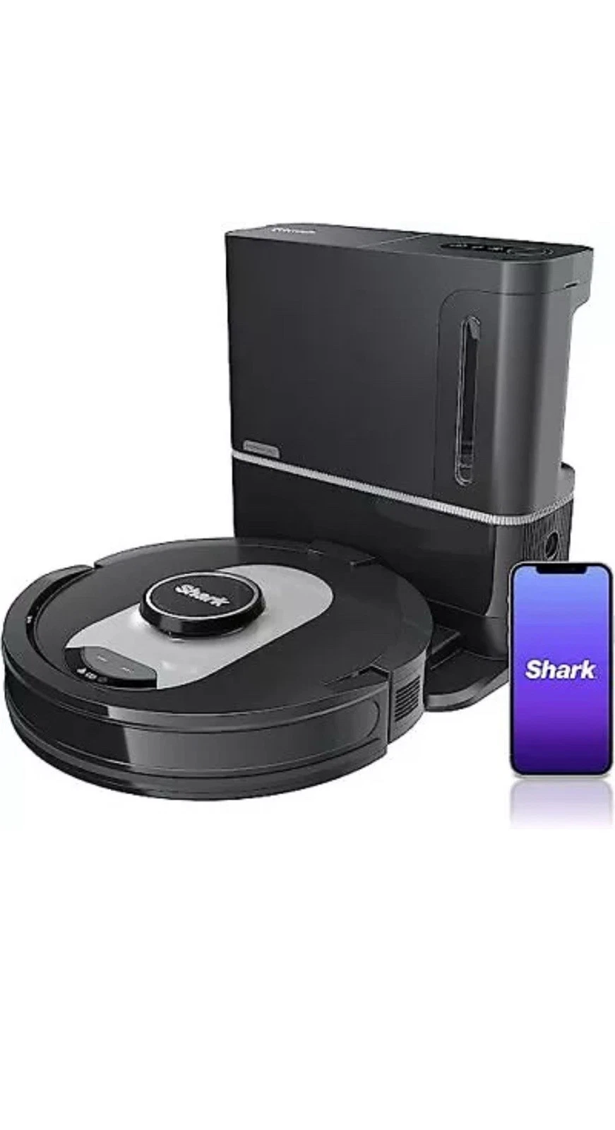 Shark AI Ultra Robot Vacuum Self-Empty Base UR250BEYUS - Black