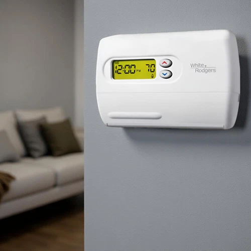 White-Rodgers 24V, Multi-Stage, 5/1/1 Programmable Or Non-Programmable, Digital