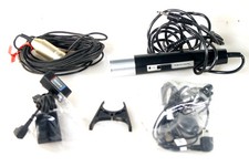 Vintage unbranded Microphones Lot 3 Pieces For Parts/Repair Retro Home Studio