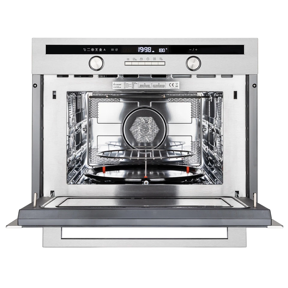 KKT KOLBE Einbaumikrowelle Multifunktion 60cm Grill Heißluft Pizzafunktion Timer - Bild 2 von 4