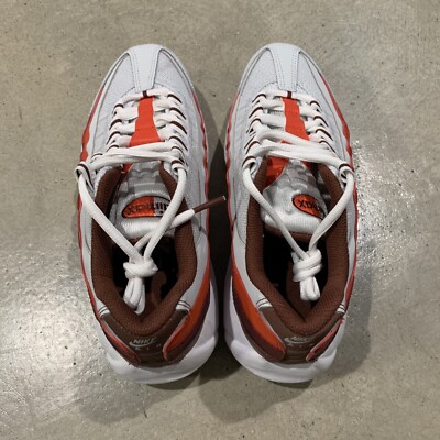 スニーカー Nike Air Max 95 Recraft Photon Dust Picante Red CJ3906-017 Nike Air Max 95 Recraft 'Photon Dust Picante Red' (GS