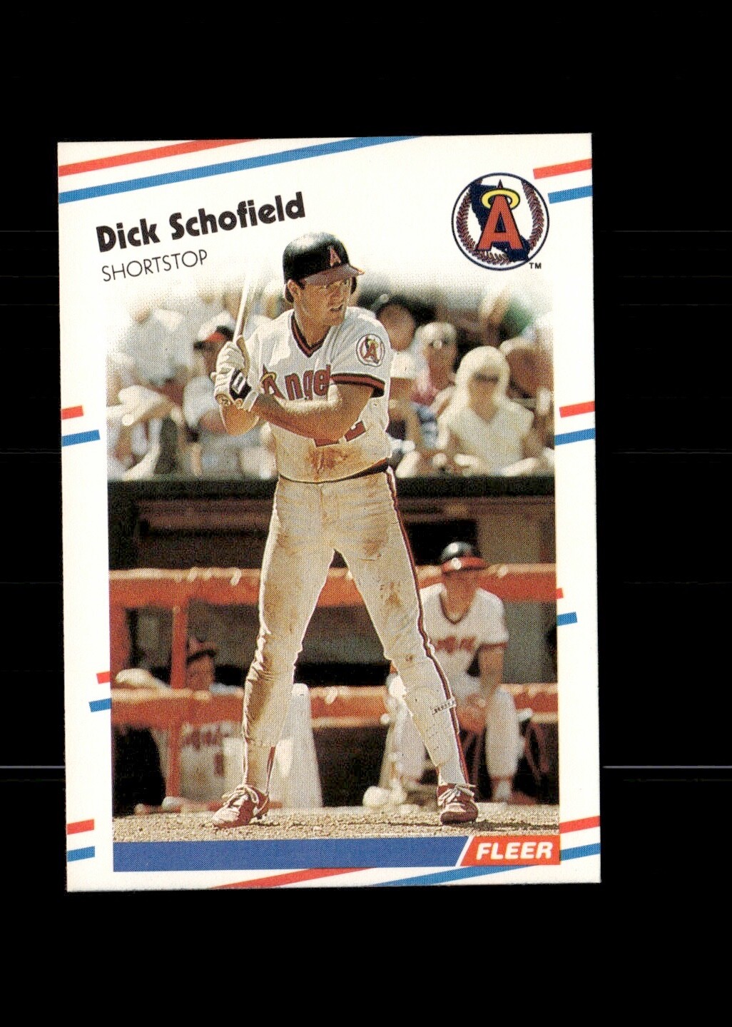 1988 Fleer - Dick Schofield #504