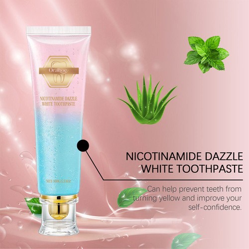 100g Niacinamide Whitening Toothpaste-Remove Stains, Fresh Breath & Enamel Care - Picture 12 of 14