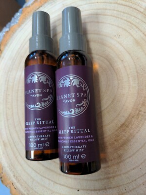 x AVON Planet Spa Sleep Ritual Pillow Mist With French Lavender **NEW  BOTTLE UK
