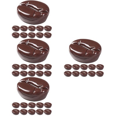  4 Pack Simulierte Kaffeebohnen DIY Bastelzubehör Restaurantpropie