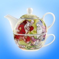 "Egan Disney Tea For One - Set Aus Teekanne & Teetasse \"Die Sieben Zwerge\" 470 Ml"