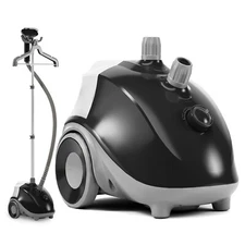 Standing Garment Steamer, 1500W Steamer for Clothes with Wheels, 1.7L Water Tank
