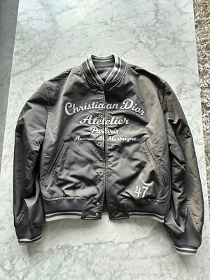 Christian Dior CD Avenue Montaigne Jacket Bomber New Sz 48