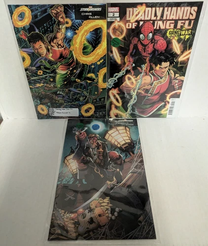 Gang War Deadly Hands of Kung-Fu 1C 2-3 A Covers - Free Shipping