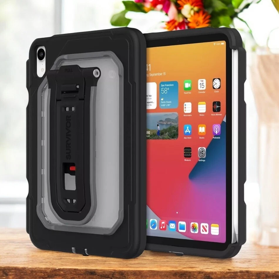Griffin iPad (Mini A17 PRO) 2024 Case 7th Generation Kids Shockproof Stand Cover - image 4 of 4