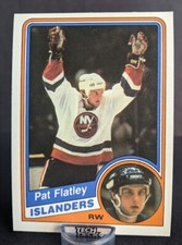 1984-85 O-Pee-Chee Pat Flatley Rookie Card #124 New York Islanders RC