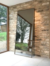 Selfie Full Size Leaning Mirror - With Steel Frame