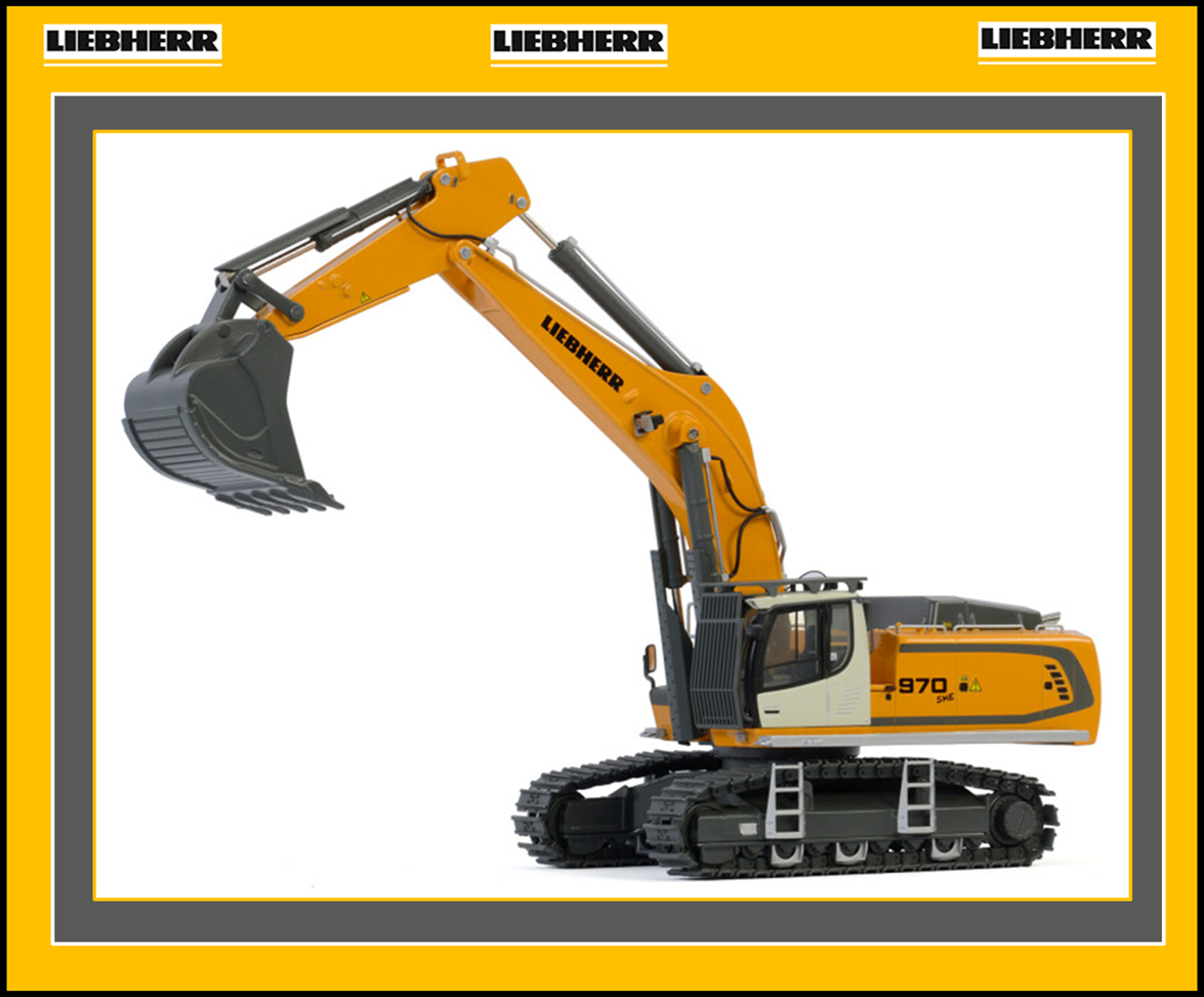 Liebherr ミニカー コンテナ付き 1/50 Liebherr ミニカー コンテナ付き 1/50 Liebherr ミニカー