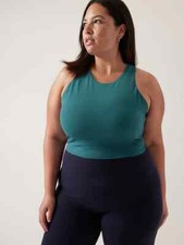 ATHLETA Conscious Crop Bra D-DD Cup 2X Teal NWT Retail 59