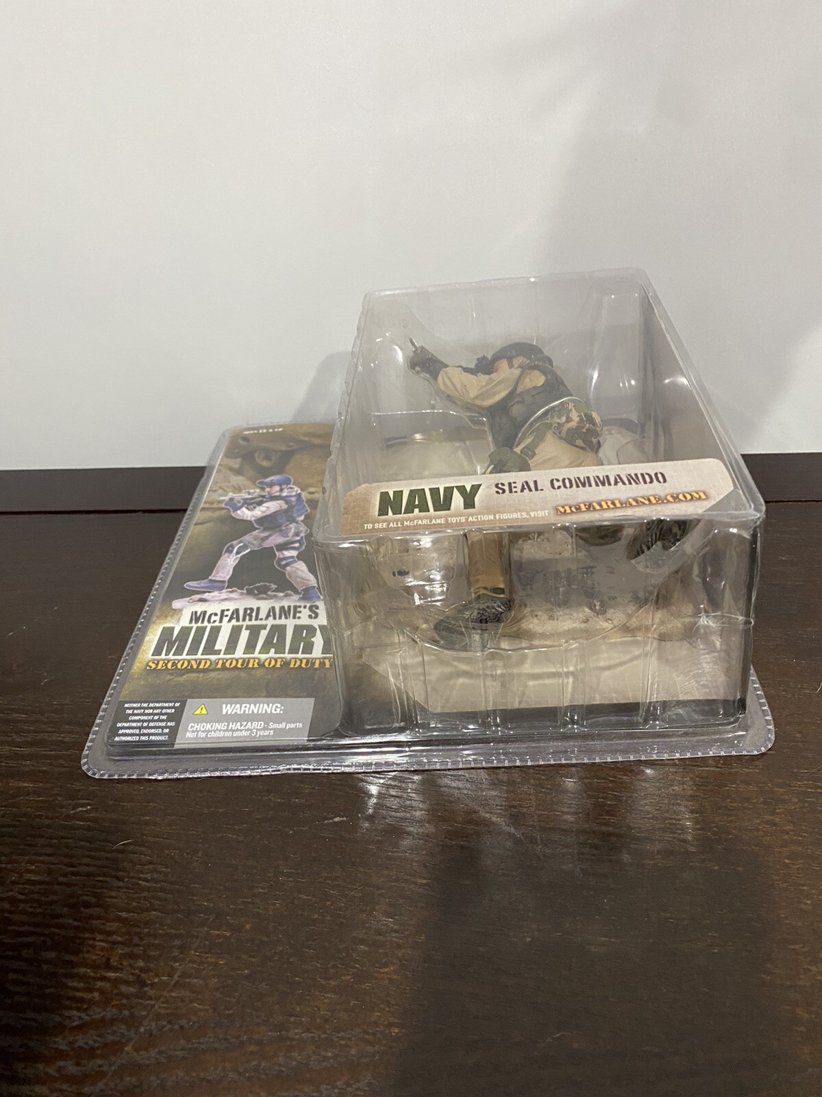 New McFarlane Military Second Tour of Duty Navy Seal Commando Figure 2005 (EF)