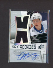 2008-09 SPx Rookies Jersey Autograph #190 Steven Stamkos RC 079/499