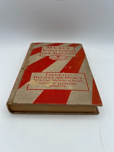 Good Housekeeping Book of Meals Tested Tasted Approved Cookbook First Ed 1930 - Picture 4 of 15