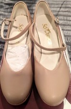 Lot/So Danca Ch52/ 4 Pairs/2" Caramel Character Shoe Size 4, 4.5 2 , 5.5