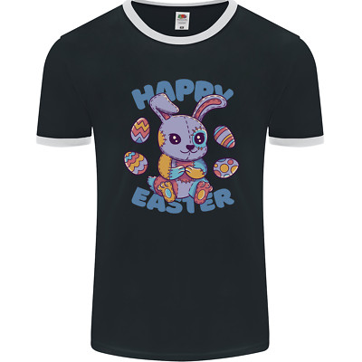 Happy Easter Bunny Herren Ringer T-Shirt FotL