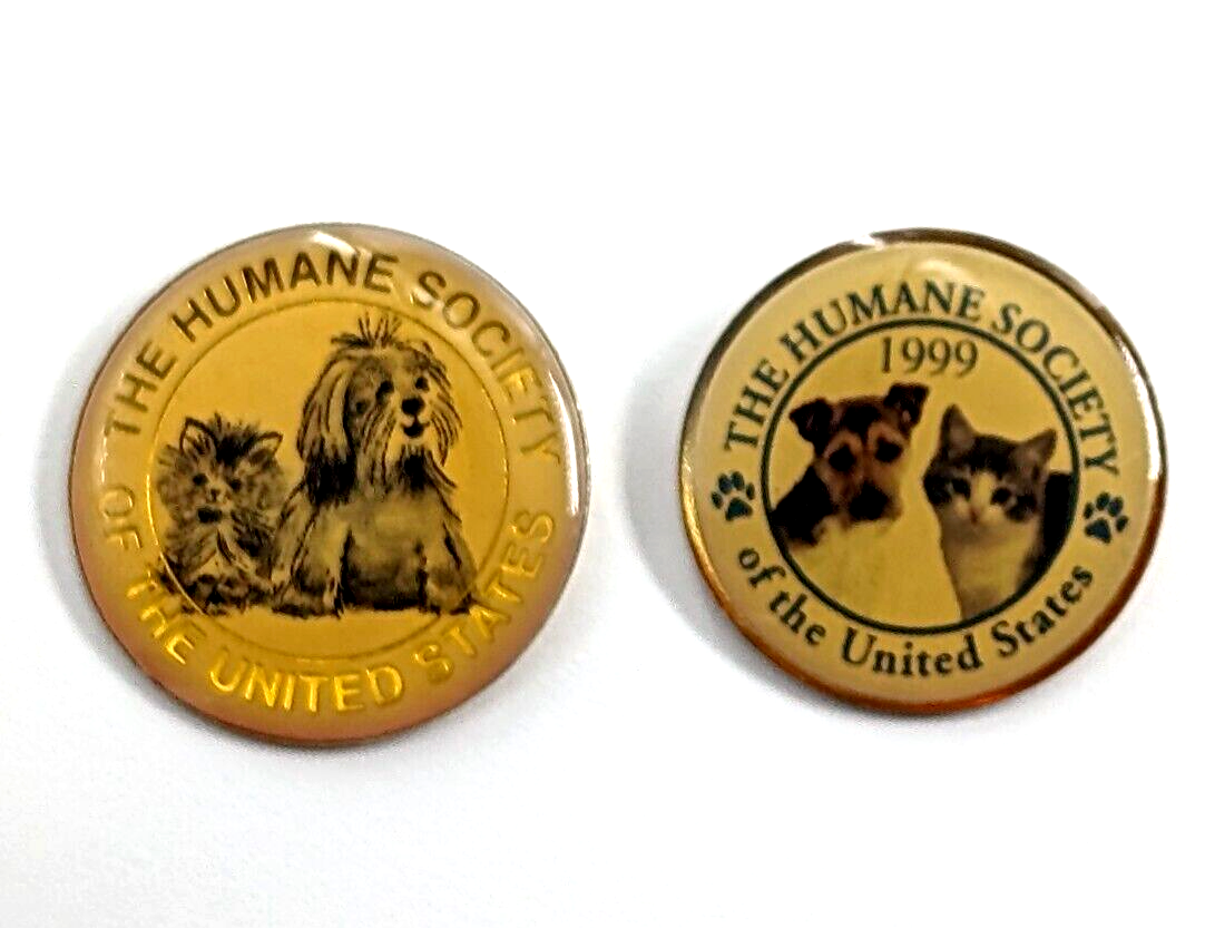 Humane Society of The United States Dog Cat Pins Animal